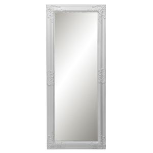 Wohaga® Wandspiegel 'Florenz' 50x123cm Barockstil - Weiß