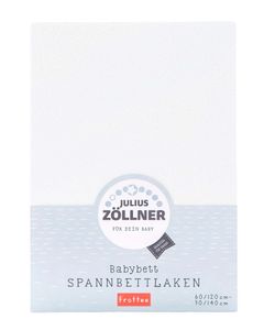 Julius Zöllner Spannbetttuch Frottee weiß 70/140