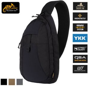 Plecak Helikon-Tex Edc Sling Backpack - Cordura - dostępny w kilku wersjach, Kolor:Czarny