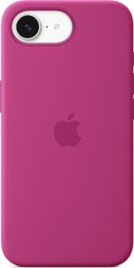 Silikonové pouzdro pro Apple iPhone 16e - Fuchsiová