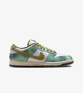 Nike SB Dunk Low "White Pacific Moss / Alexis Sablone Chameleon" HJ3386-300, Größe: 39