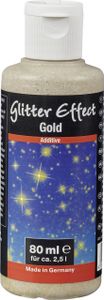 Decotric Glitter Effect Gold 80 ml