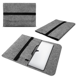 Notebooktasche Laptop Tasche Netbook Sleeve Hülle Filz 15 - 15.6 Zoll Macbook