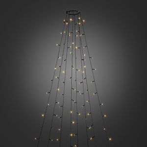 Konstsmide Weihnachtsbaum Beleuchtung Baummantel bernsteinfarben Lichterkette