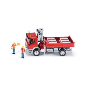 SIKU Super -  Mercedes Atego s jeřábem, měřítko 1:50