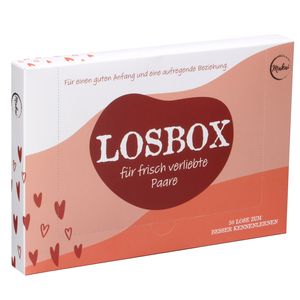 Makai Losbox für Paare - 50 Lose mit Ideen & Anregungen fürs Paarleben - Geschenkidee zum Geburtstag, Jahrestag oder Hochzeit für Sie & Ihn, Freund & Freundin, Mann & Frau