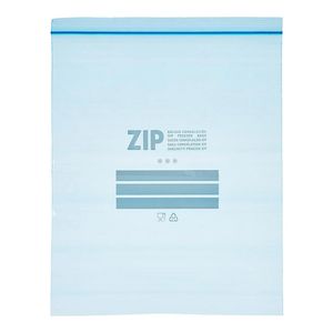 Gefrierbeutel Blau Zip (7 L) (10 uds)