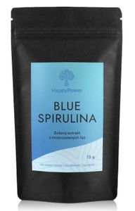 Spirulina niebieska w proszku 15 g – HappyPower