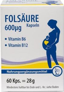 Kyselina listová kapsuly 60 kapsúl