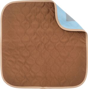 Sensalou Inkontinenz Stuhlauflage Sitzauflage wasserdicht waschbar 45x45 cm braun