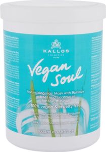 Kallos Vegan Soul Volumizing Hair Mask posilující maska pro objem vlasů 1000 ml