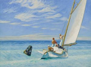 Kunstdruck Edward Hopper Ground Swell 1939 70x50cm