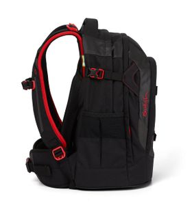 satch schulrucksack schwarz rot