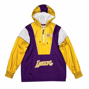 Bunda Mitchell & Ness jacket Los Angeles Lakers Highlight Reel Windbreaker purple/gold - M