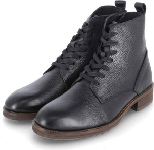 Kaerlek Herren Schnürstiefeletten/ Boots Schwarz Glattleder Größe: 44 Kaerlek Herren Schnürstiefeletten/ Boots Schwarz Glattleder Größe: 44