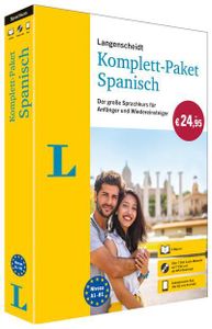Langenscheidt Komplett-Paket Spanisch: Sprachkurs zum Spanisch lernen für Anfänger und Wiedereinsteiger mit 2 Büchern, 7 CDs, Download und Vokabeltrainer-App