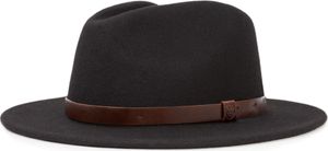 Brixton Messer Fedora Hut, schwarz, XL