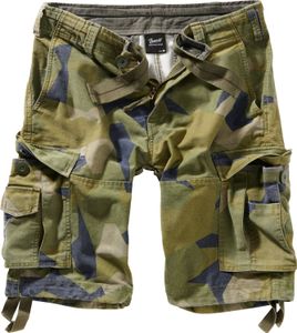 Brandit Vintage Classic Shorts, militärgrün/kamuflaż, M