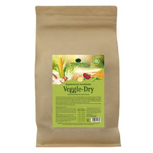 12 kg Schecker Trockenfutter - Veggie Dry - vegetarisches Hundefutter - weizenfrei