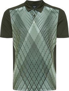 S|Oakley Cross Graphic Herren Golf Polo-Shirt 434407-86L