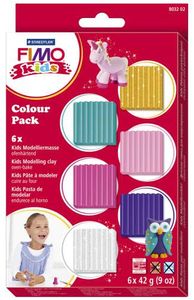 FIMO kids Colour Pack - girlie 6x42g, 1Stück