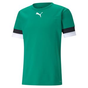 Puma teamRISE koszulka dziecięca zielony czarny biały rozmiar 116