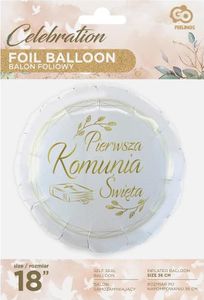 Balon foliowy Pierwsza Komunia Święta