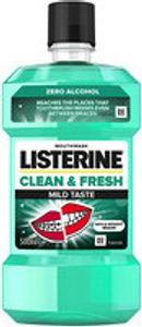 LISTERINE Mild Taste Mouthwash Clean Fresh 500ml