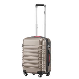 Koffer-Baron® »Hartschalenkoffer Premium Kabinnenkoffer Gr.M Handgepäck ABS, Olivegrün«