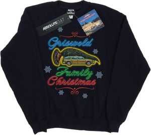 National Lampoon's Christmas Vacation - "Griswold Family Christmas" Sweatshirt für Jungen BI30751 (140-146) (Marineblau)