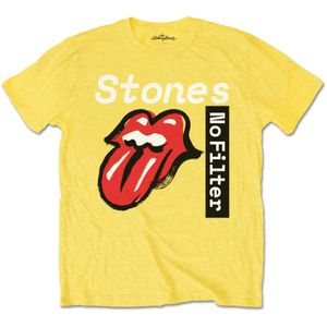 The Rolling Stones - "No Filter" T-Shirt für Kinder RO211 (116) (Gelb)