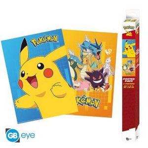 Pokemon Poster-Set: Chibi Posters (52 x 38 cm)