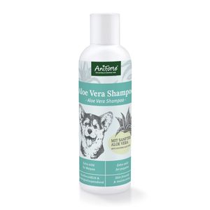 AniForte Aloe Vera Welpenshampoo für Hunde 200ml - Hundeshampoo mild & parfümfrei, Welpen Shampoo für Junghunde für glänzendes & leicht kämmbares Fell