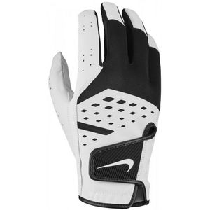 Nike - 2020 - Rechtshänder Golf-Handschuh "Tech Extreme VII", Leder CS561 (L) (Weiß/Schwarz)
