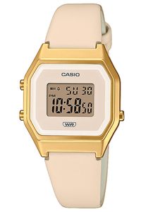 Casio Uhr Damenuhr Retro Armbanduhr LA680WEGL-4EF