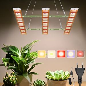 468 LED 120W Pflanzenlampe LED Vollspektrum flanzenlicht für Zimmerpflanzen Gewächshaus Pflanzenleuchte Gemüse Wachstumslampe 3 Stäbe