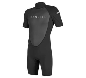 O'Neill Reactor-2 Shorty Wetsuit 2mm Backzip Men Black (L)