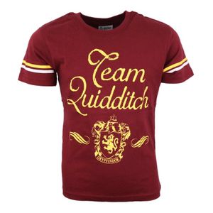 Harry Potter Team Quidditch Jugend T-Shirt – Rot / 134