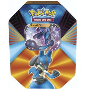 Pokemon Sammelkarten Tin Box V-Power, Charakter :Lucario-V