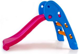 BabyGo Kinderrutsche Slide, blau-pink