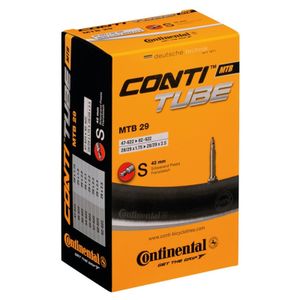 Continental ContiTube Fahrradschlauch Mountainbike MTB Französisches Ventil Sclaverandventil Prestaventil SV Schlauch Butylschlauch