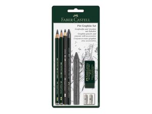 FABER-CASTELL Set Pitt Graphite BK