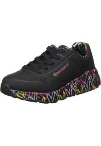 Skechers Street UNO LITE - LOVEY LUV Sneakers Women Mädchen JGoldcrown schwarz, Schuhgröße:34 EU