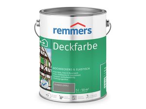 Remmers Deckfarbe dunkelgrau 5 l, Holzlack