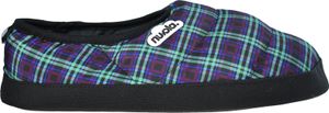 NUVOLA. Hausschuhe Herren Damen rutschfester Sohle warm gepolstert bequem multi grün 36/37 EU - UNCLPR21SCO