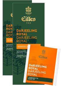 EILLES TEE Teebeutel Darjeeling Royal, Sparpack mit 2x25er Box