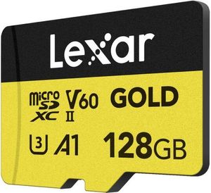 Lexar Professional GOLD 128 GB MicroSDXC UHS-II (LMSGOLD128G-BNNNG)