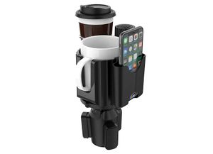 SPTwj Universal 2 in 1 Auto Getränkehalter Multifunktionaler Verstellbarer Becherhalter  Auto Lüftungshalterung Handyhalterung für Alle Phone Kaffeebecher und  Getränkedose (Rot) : : Auto & Motorrad