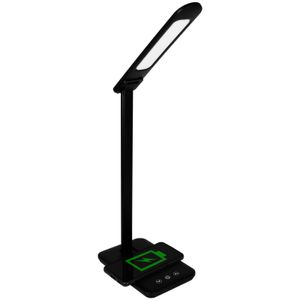 Soundlogic LED Schreibtischlampe mit Ladegerät Tischlampe USB Handy Ladefunktion Schreibtischlampe Lampe Ladestation Nachttischlampe Tischleuchte