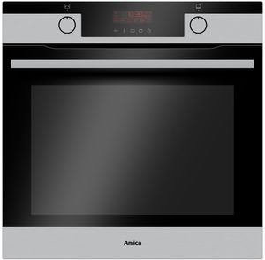 Amica EBX 944 600 E, Einbaubackofen, X-type Design, Edelstahl, 77 l XXL-Großraumbackofen,  OpenUp Türöffnung,  Energieeffizienzklasse A+